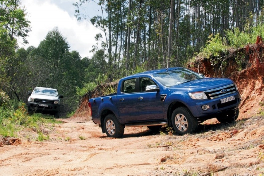 Василий Костин в ЮАР поездил на пикапе Ford Ranger нового поколения