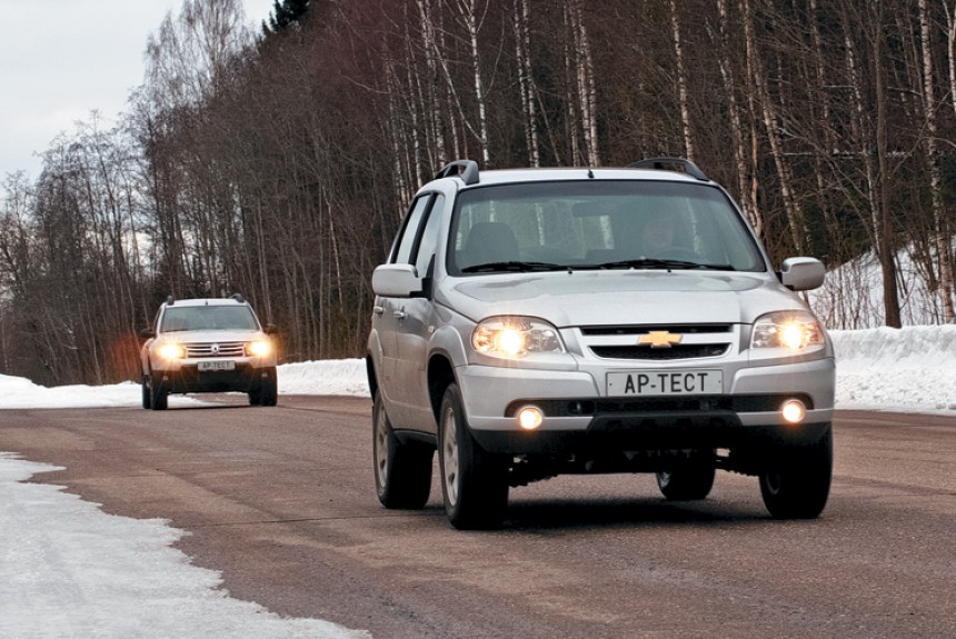 Renault Duster и Chevrolet Niva прошли первое испытание — «холодные» пуски