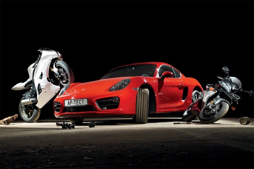 В нашей «примерочной» — купе Porsche Cayman S второго поколения