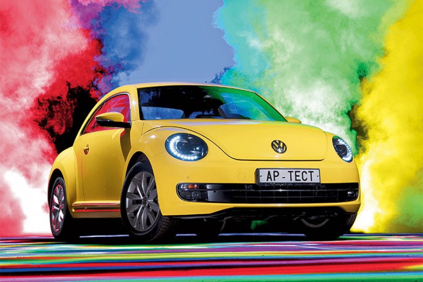 В нашей «примерочной» — Volkswagen Beetle с двигателем 1.2 TSI (105 л.с.)