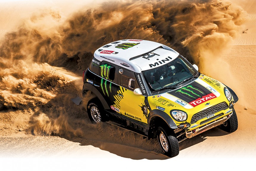 Владимир Мельников и Mini All4 Racing: буря в пустыне