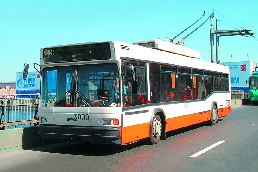 МАЗ по-питерски: троллейбус ПТ-6231 новообразованной фирмы ПетроТроллейбус