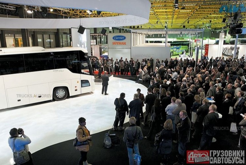 Лайнер Scania Touring: будут выпускать в Китае, но продавать на европейском рынке
