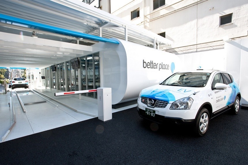 Компания Project Better Place строит систему быстрой замены батарей для электромобилей
