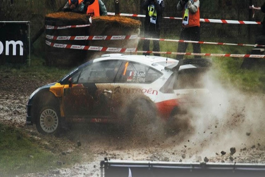 Никита Гудков пробовал понять, что будет с чемпионатом WRC, на спецучастках в Уэльсе