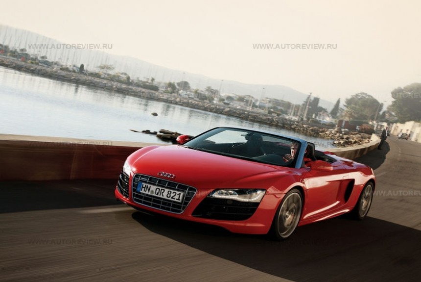 Сергей Знаемский и Audi R8 Spyder с мотором V10: скорость, ветер, болезнь