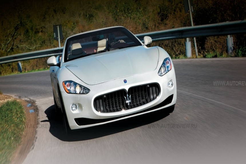 Никита Гудков поездил на спортивном кабриолете Maserati GranCabrio