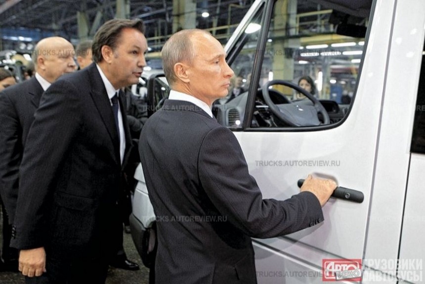 В присутствии Владимира Путина на ГАЗе было подписано соглашение с концерном Daimer