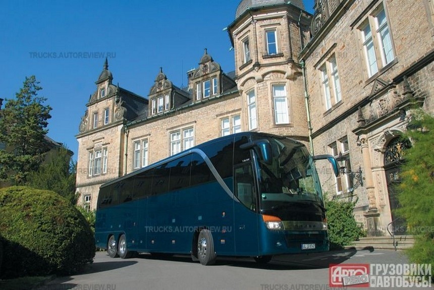 Setra S416 HDH: «первый класс, автобус для дальних поездок». Заходите, поехали!