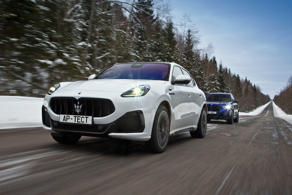 Maserati Grecale Trofeo, BMW X3 M — Авторевю