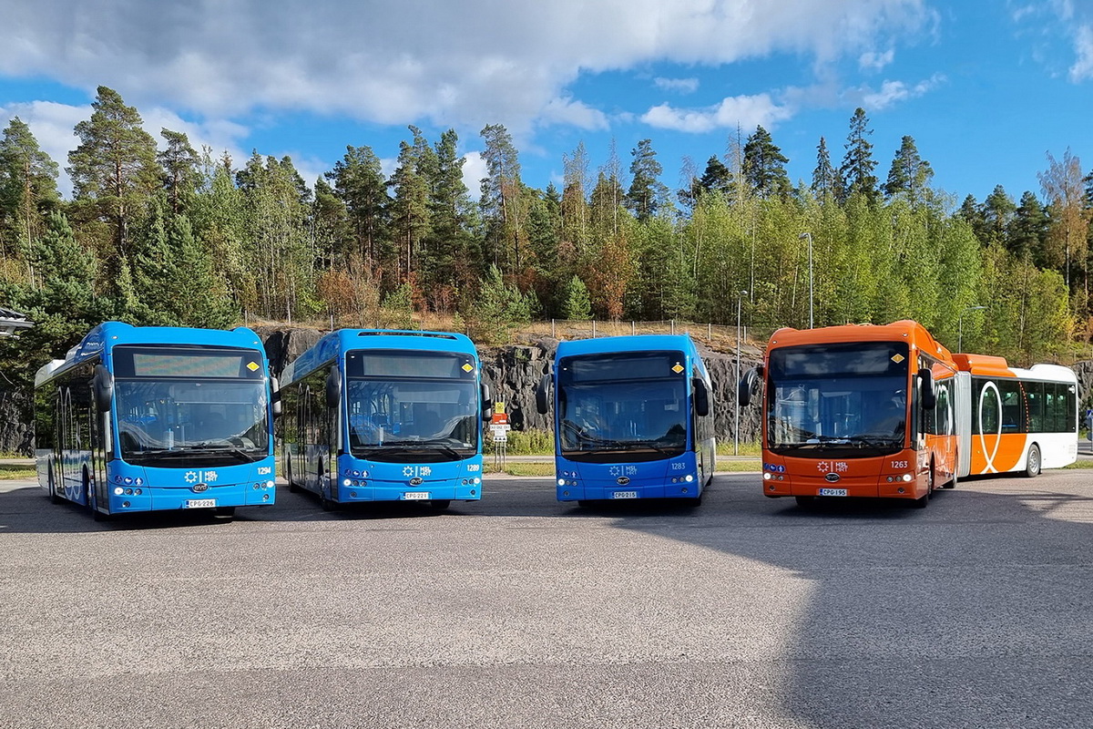 Электробусы BYD продаются по всей Европе, от Англии до Финляндии