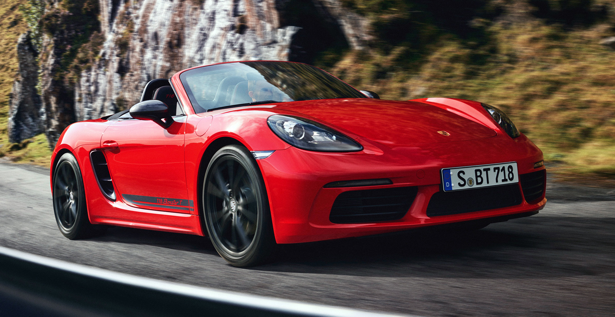 Купе и родстер Porsche 718 T: новая версия для пуристов
