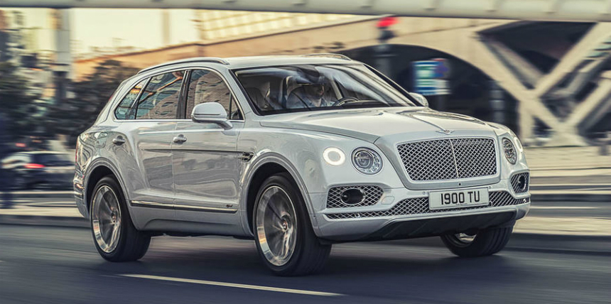 Bentley Bentayga на новых фото — камуфляжа меньше