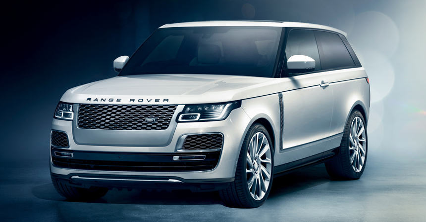 3-х дверный Range Rover Coupe вышел на испытания