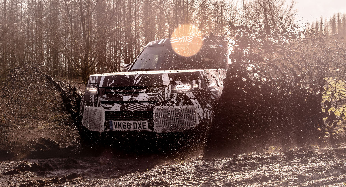 Новый Land Rover Defender: финальная стадия испытаний