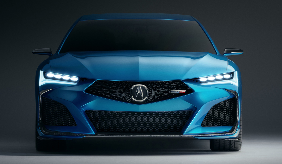 Acura Type S предвещает возвращение мощных версий — Авторевю