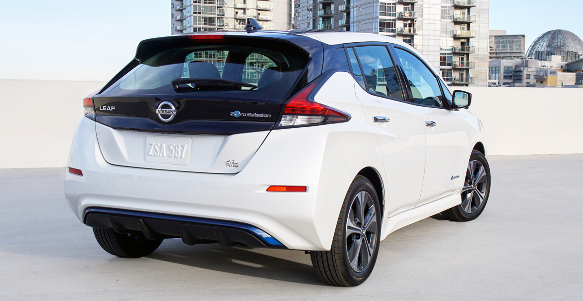 Представлен Nissan Leaf e+ с большой батареей