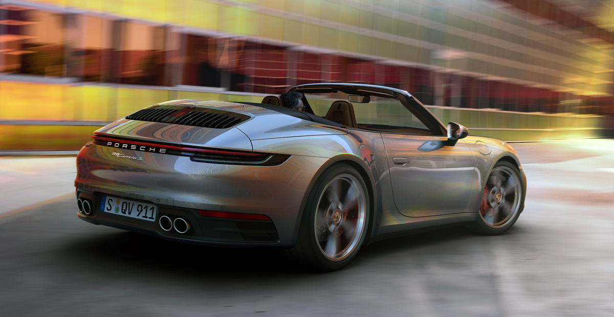 Porsche 911 серии 992 превратился в кабриолет — Авторевю