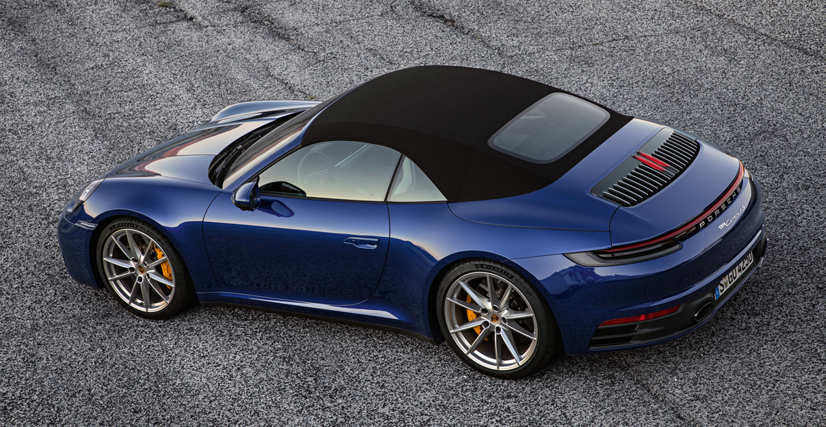 Porsche 911 серии 992 превратился в кабриолет — Авторевю