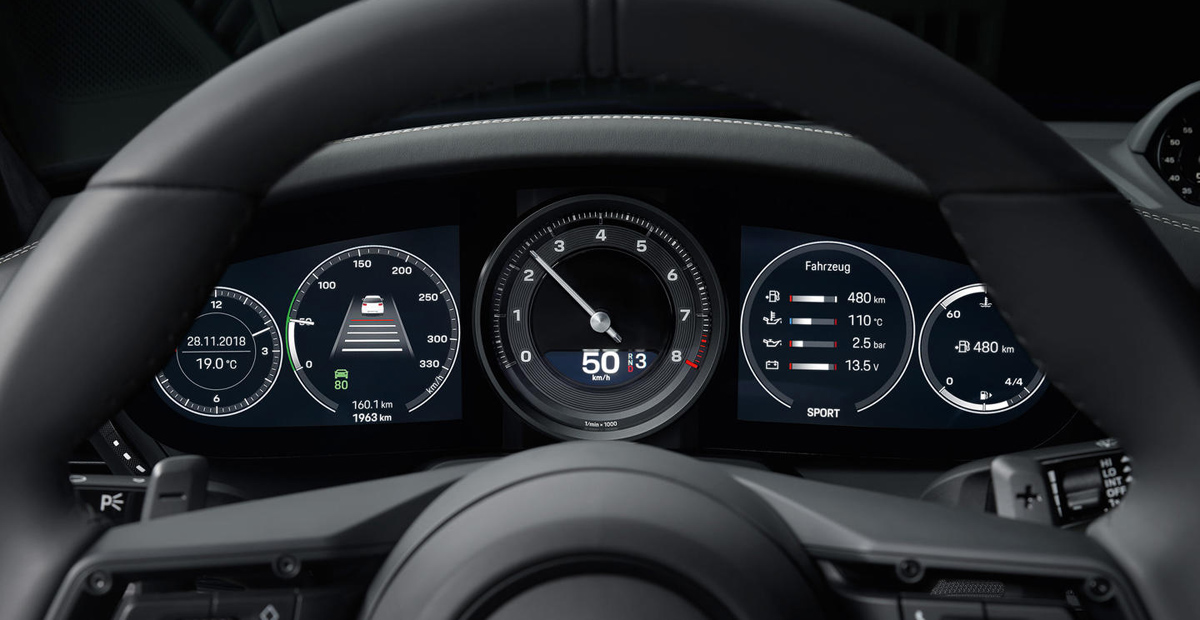 Porsche 911 серии 992 превратился в кабриолет