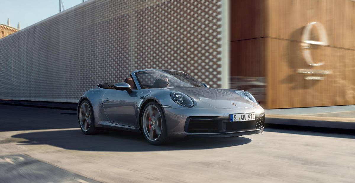 Porsche 911 серии 992 превратился в кабриолет