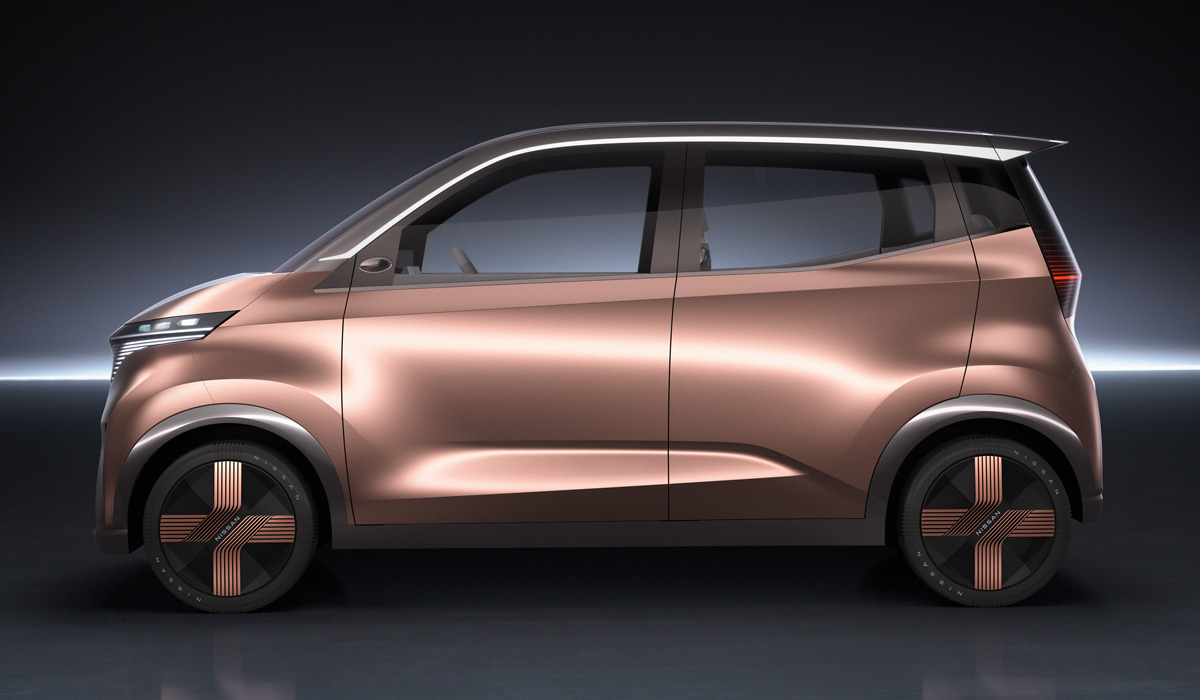 Хэтчбек Nissan IMk показал будущее кей-каров
