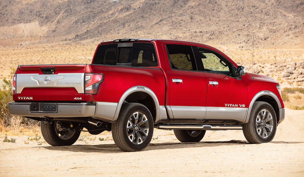 Представлен обновленный пикап Nissan Titan — Авторевю