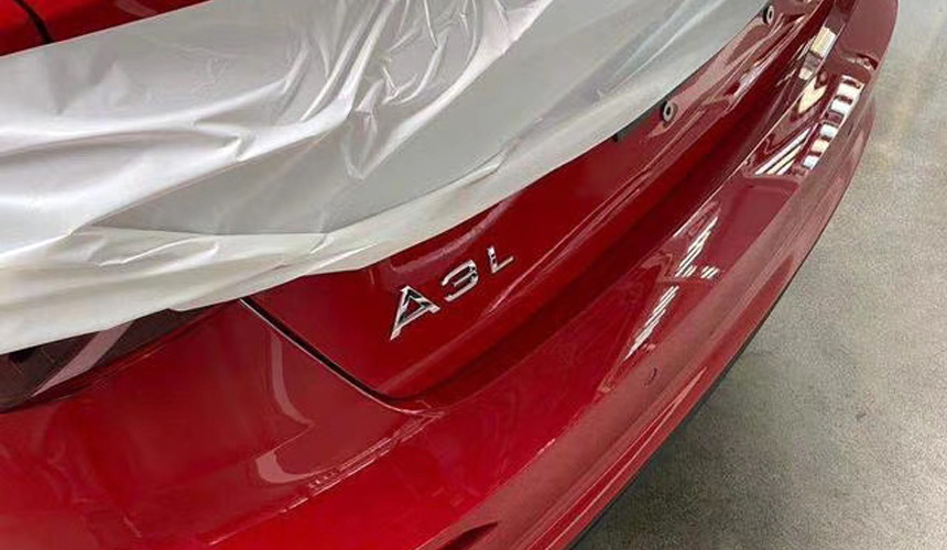 Будущий седан Audi A3: почти без камуфляжа