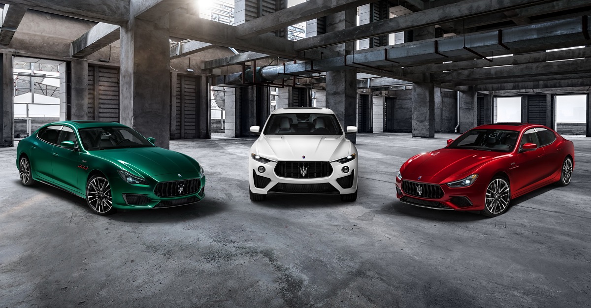 Все модели Maserati обзавелись топ-версиями Trofeo с V8
