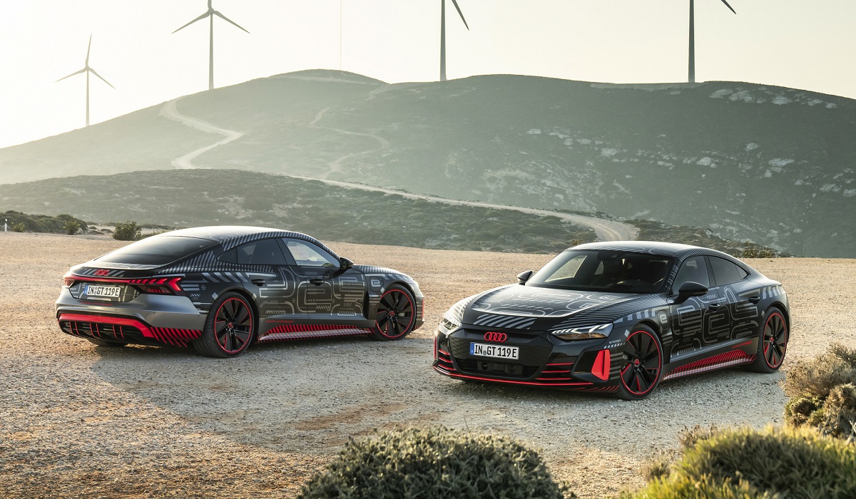 Audi e-tron GT встал на конвейер до официальной премьеры