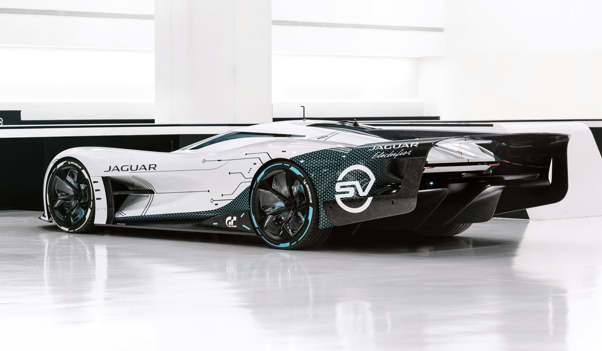 Jaguar Vision Gran Turismo SV вышел из виртуального мира