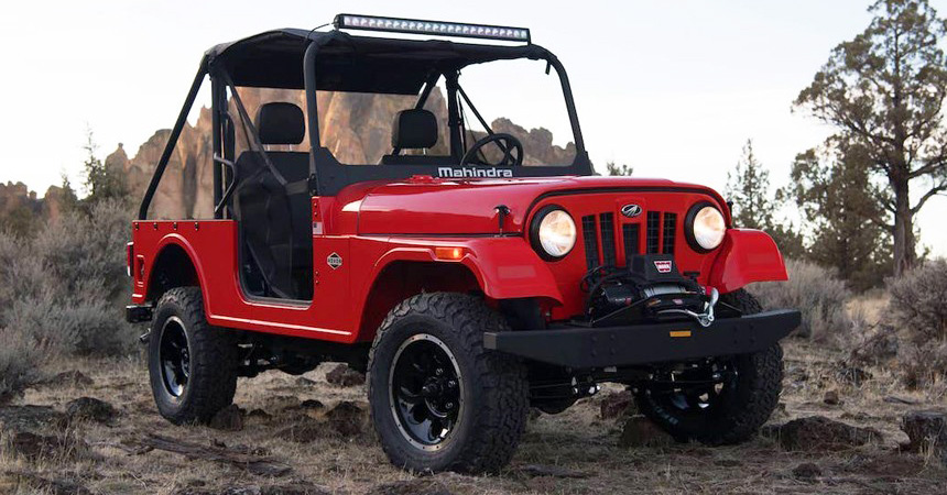 Mahindra Roxor с первоначальным дизайном