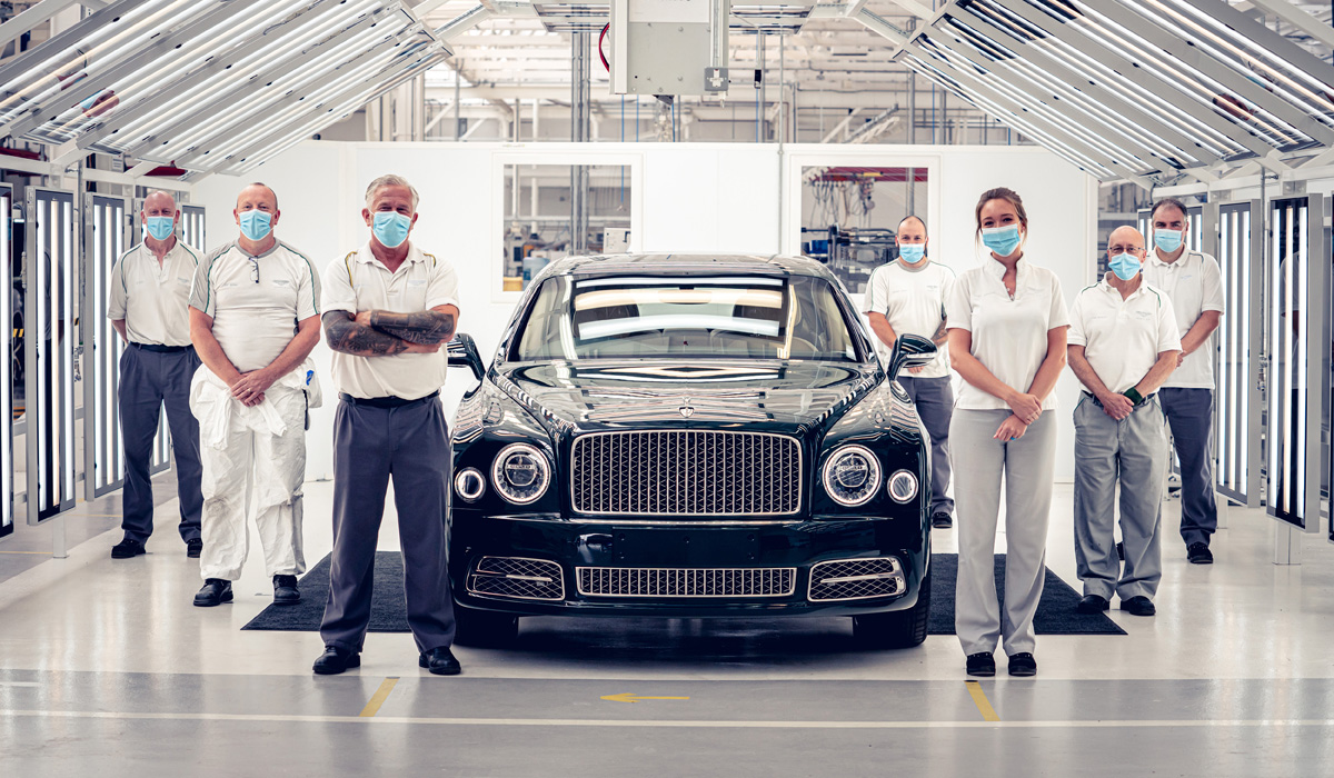 Выпущен последний седан Bentley Mulsanne — Авторевю