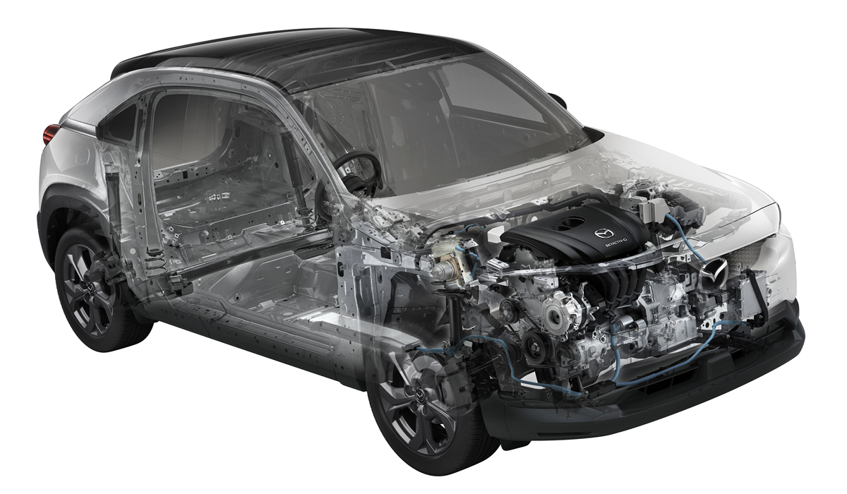 Mazda MX-30: цена и характеристики, фотографии и обзор