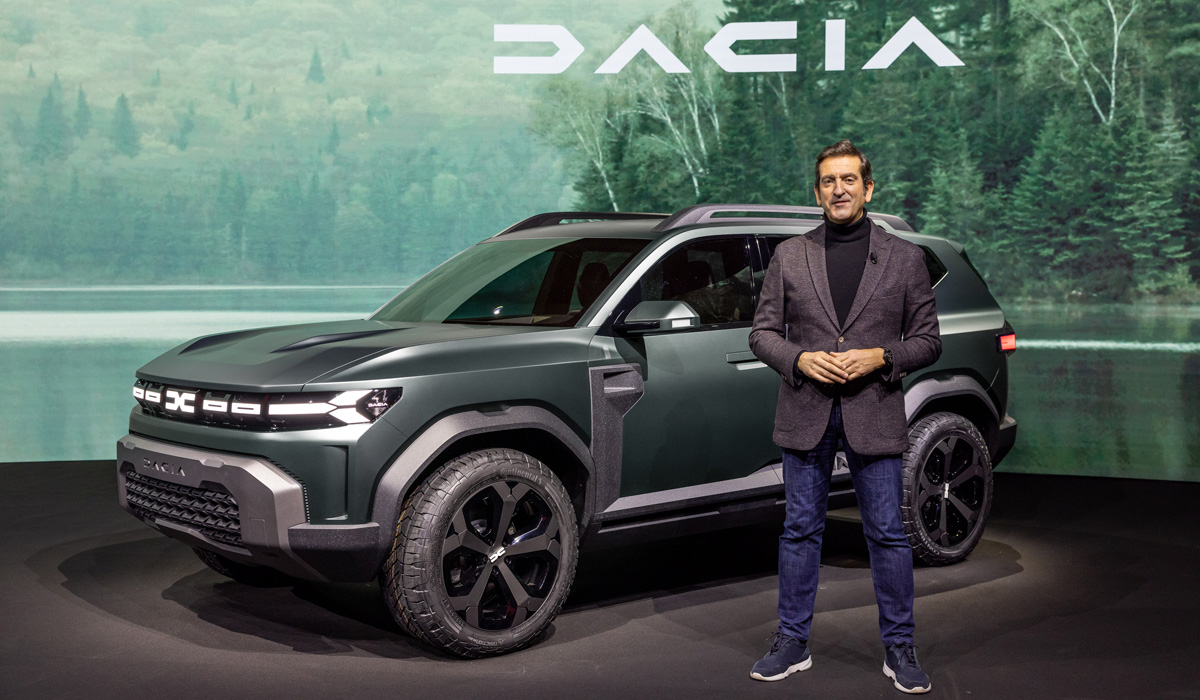 Dacia Bigster и дизайнер Алехандро Мезонеро-Романос, перешедший из компании Seat