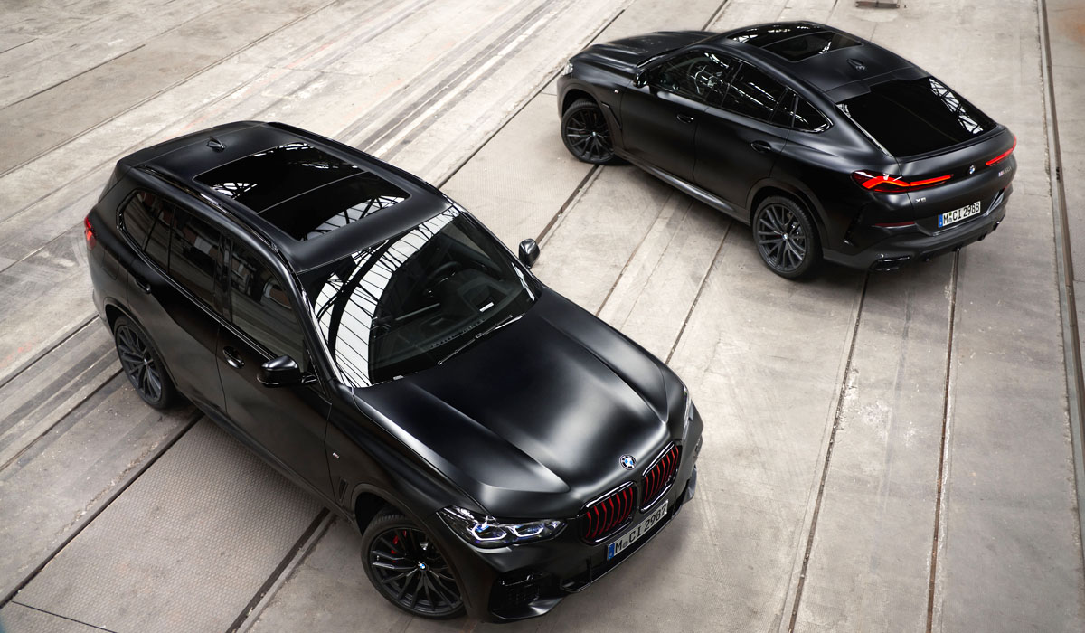 BMW X5 и X6 с красными ноздрями: версия Black Vermilion