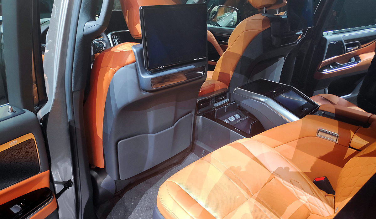 Представлен внедорожник Lexus LX нового поколения