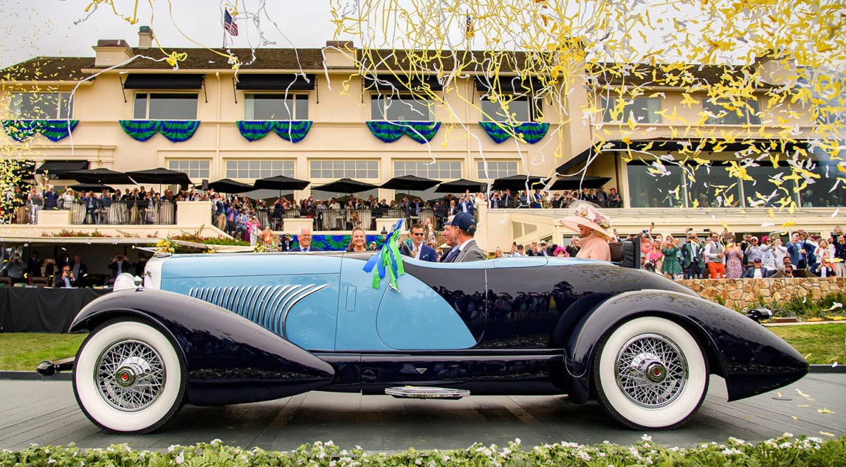 Родстер Bugatti, самый мощный Bentley и другие премьеры Пеббл-Бич