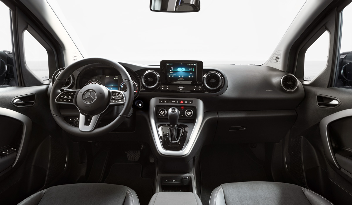 Электрический Mercedes-Benz EQT дебютировал в виде автокемпера
