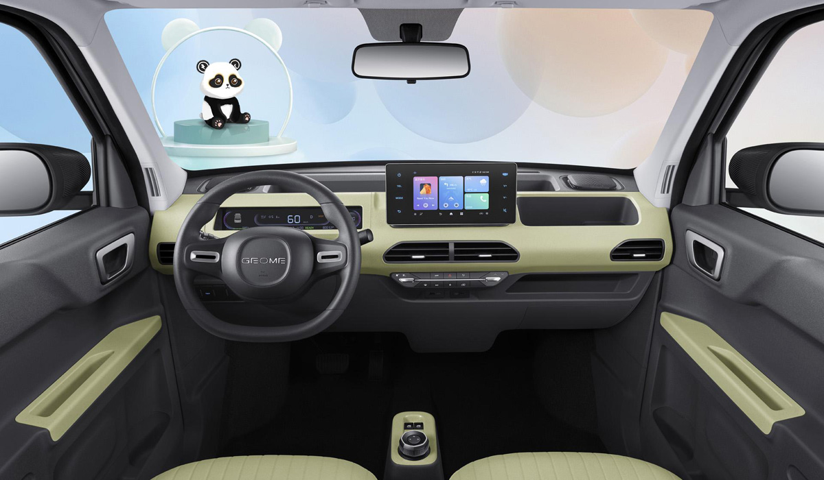 Представлен забавный микрокар Geely Panda Mini — Авторевю