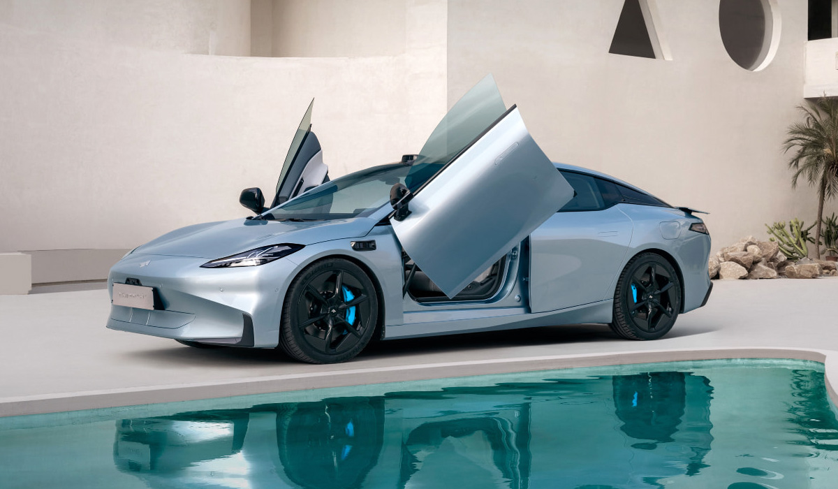 Суперседан Aion Hyper GT: аэродинамика и дрифт