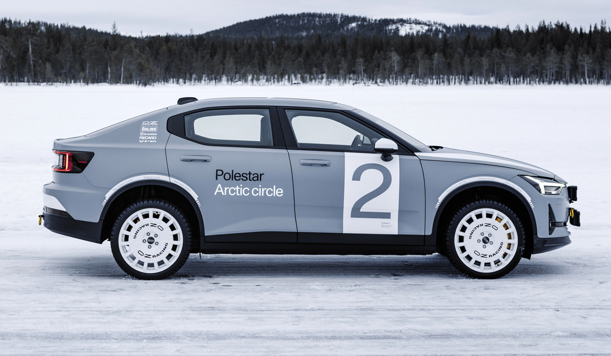 Polestar 2 Arctic Circle: электромобиль для ралли