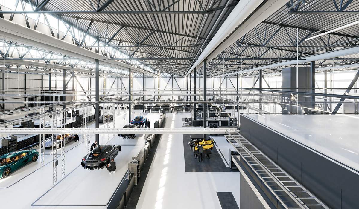 Koenigsegg расширяется и строит второй завод