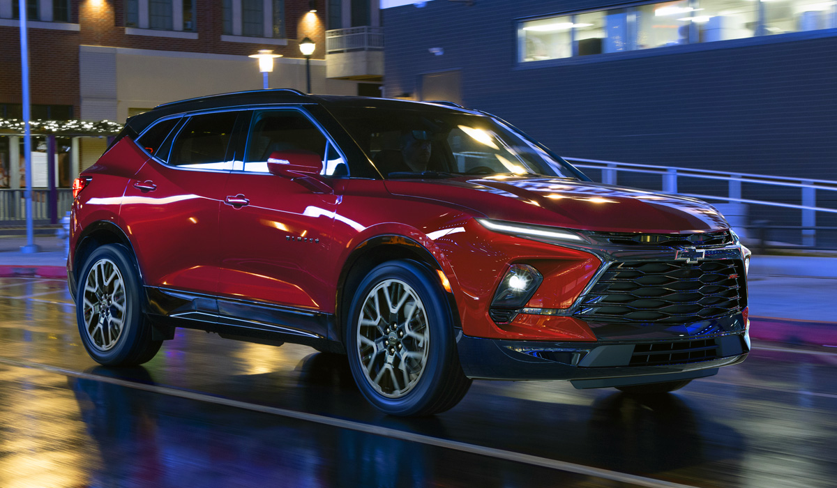 Обновлен американский кроссовер Chevrolet Blazer — Авторевю