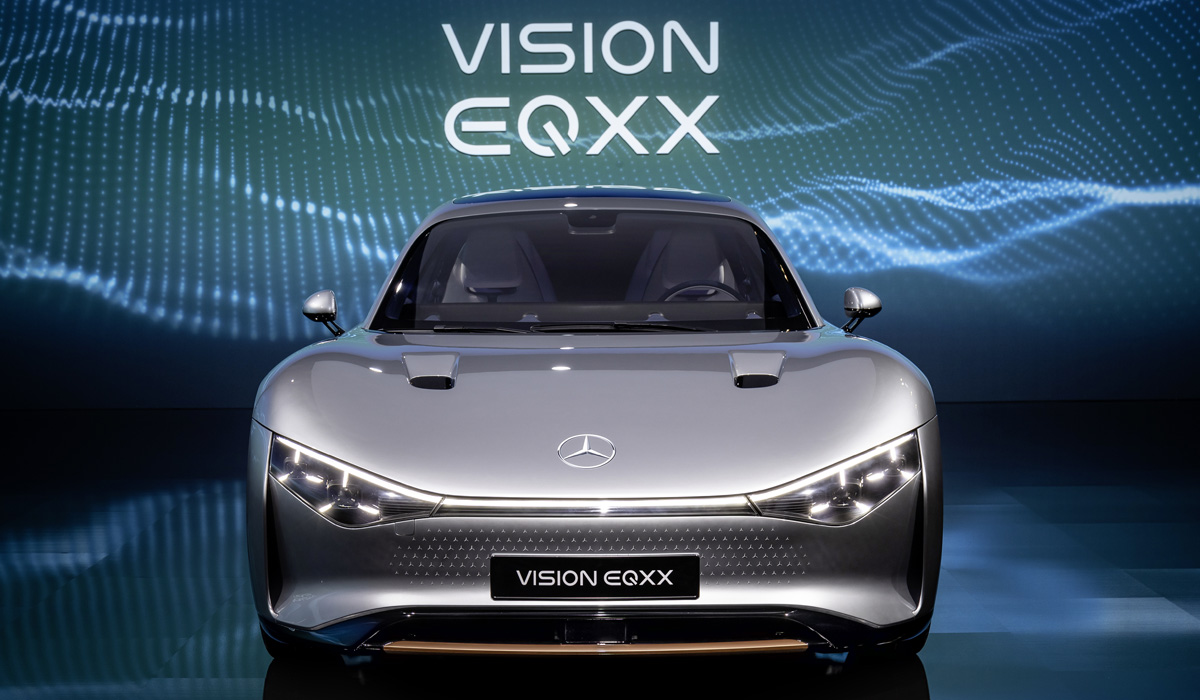 Первая премьера 2022 года: Mercedes-Benz Vision EQXX