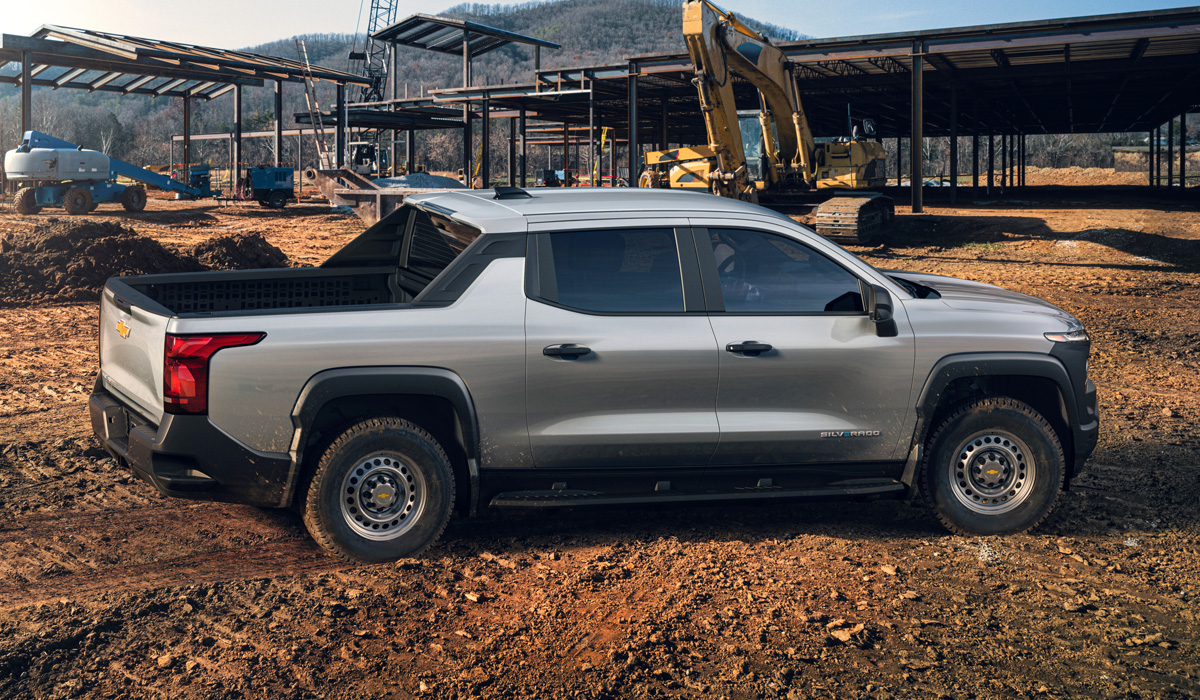 Представлен электрический пикап Chevrolet Silverado EV — Авторевю