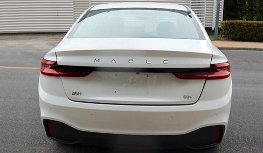 Седан Maple 60S стал третьей моделью возрожденного бренда