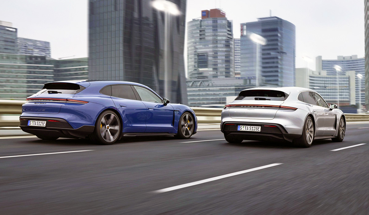 Универсал Porsche Taycan Sport Turismo: новые версии и цены