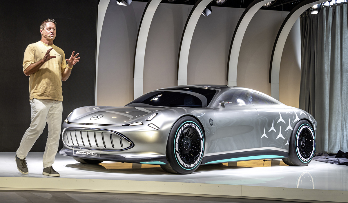 Mercedes Vision AMG показал, каким будет конкурент Тайкана