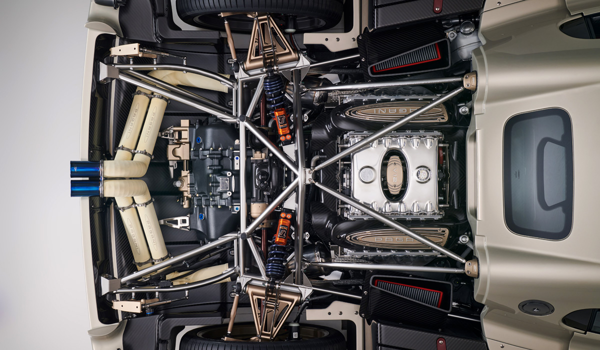 Новый гиперкар Pagani Utopia: двигатель V12 с «механикой»